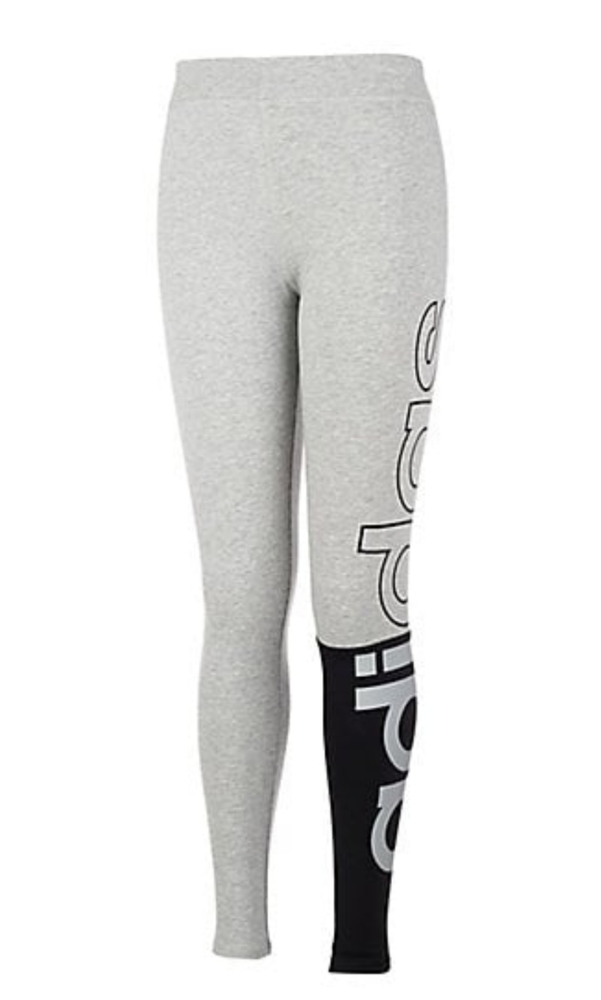 adidas Little Girls Linear Split Tights